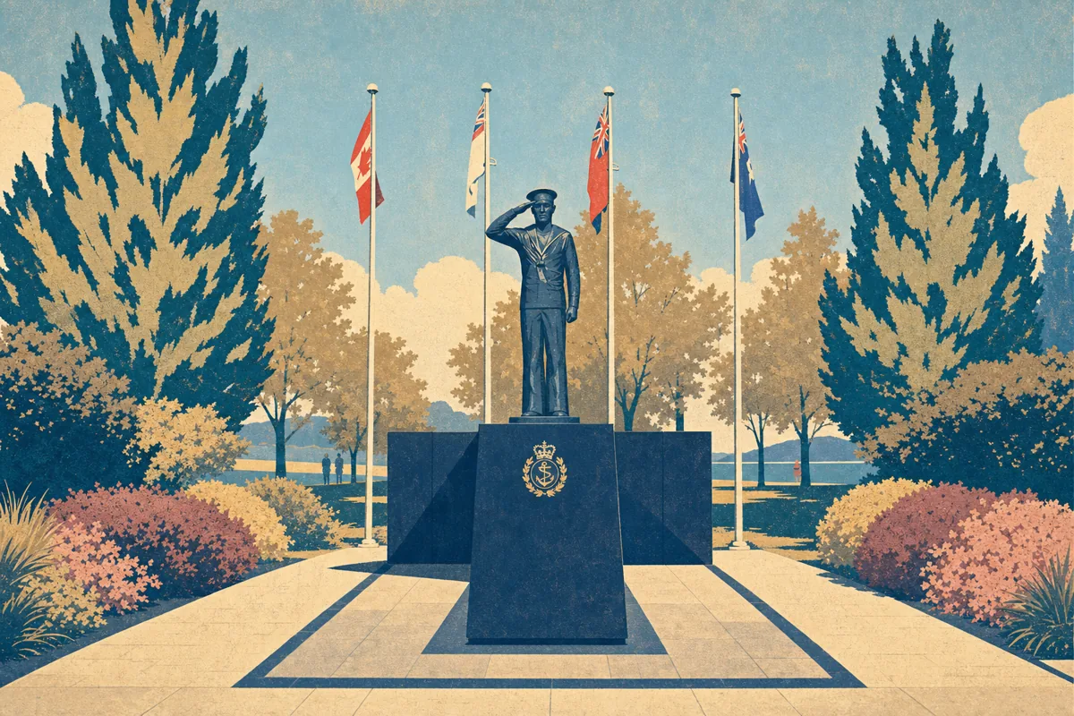 Battle Of The Atlantic Memorial Service At Spencer Smith Park September 3