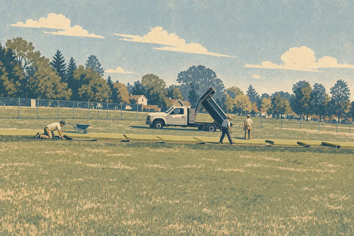 Burlington's Central Park Fields Expected to Reopen After Thanksgiving