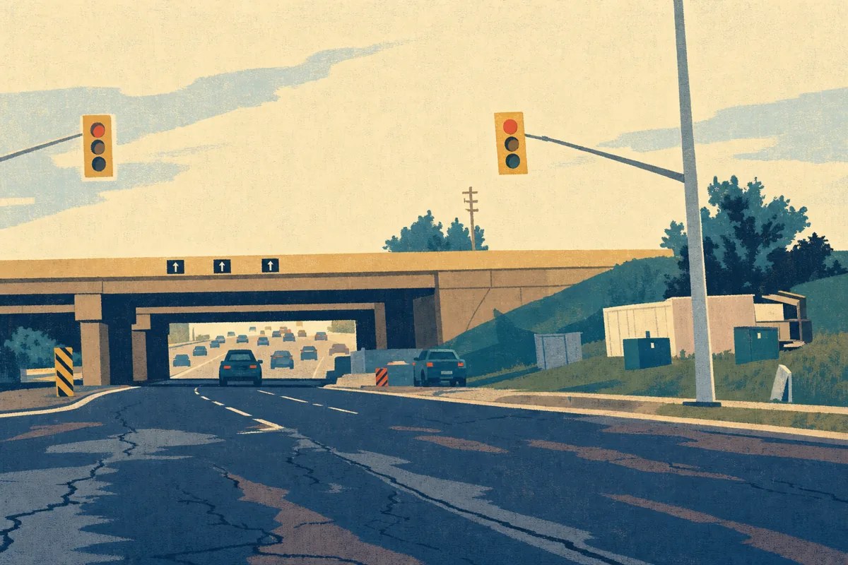 The QEW through Burlington is getting HOV lanes and four years of construction